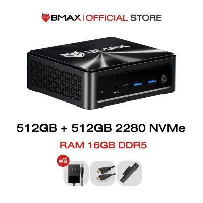 BMAX B8A Pro AMD Ryzen 7 8745HS 16GB DDR5 + SSD 512GB