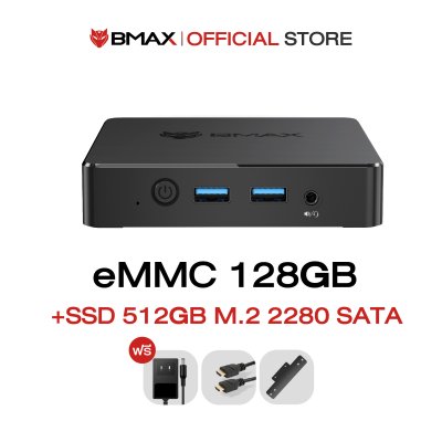 BMAX B1 Mini Intel Celeron N4000 8GB + 128GB eMMc