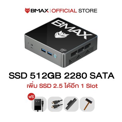BMAX B4 Intel 12th Gen N95 16GB + SSD 512GB