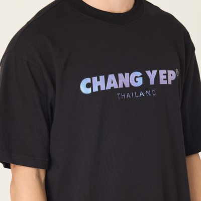 Oversized T-Shirt | Logo CHANGYEP | BK