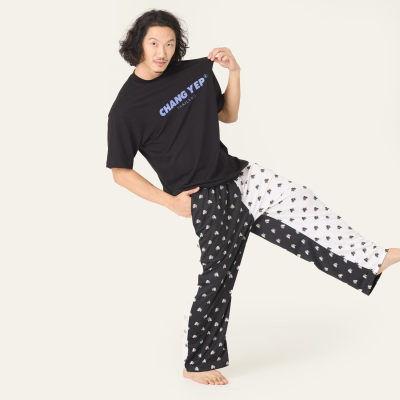 Oversized T-Shirt | Logo CHANGYEP | BK
