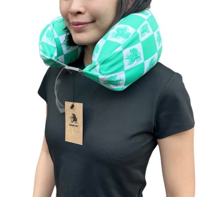 Travel Pillow | Plaid Logo | GN