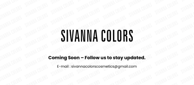 SIVANNA ช้อปเครื่องสำอางออนไลน์ เครื่องสำอางแบรนด์ไทยคุณภาพสูง