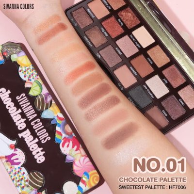 Sivanna Colors อายพาเลทซีเวนน่า สินค้าดังระดับตำนาน  : HF7006
