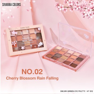 Sivanna Colors SAKURA GARDEN EYE PALETTE : HF1012