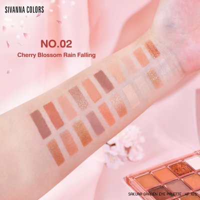 Sivanna Colors SAKURA GARDEN EYE PALETTE : HF1012