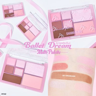 Sivanna Color Ballet Dream multi Palette : HF242