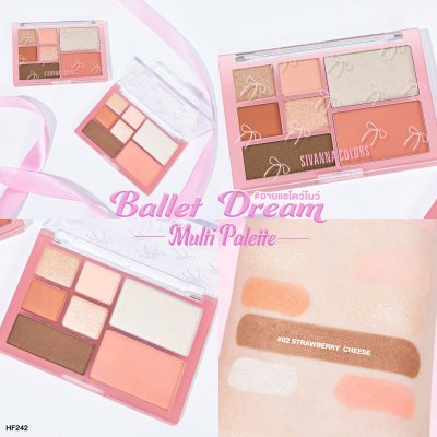 Sivanna Color Ballet Dream multi Palette : HF242