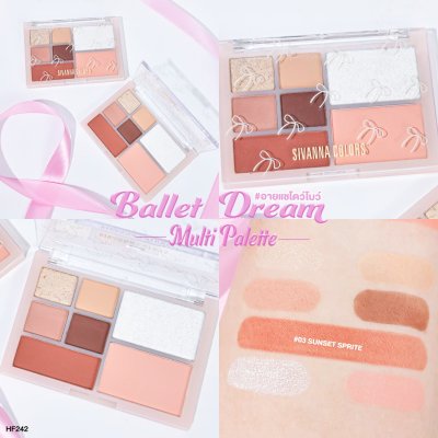 Sivanna Color Ballet Dream multi Palette : HF242