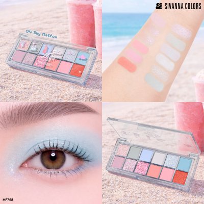 Sivanna Colors Hello So Cute Eye Palette : HF758