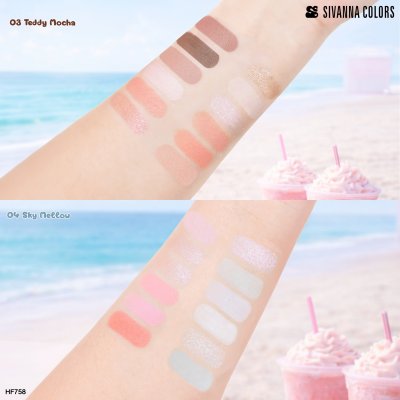 Sivanna Colors Hello So Cute Eye Palette : HF758