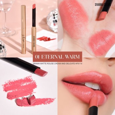 Sivanna Colors DRAMA MATTE ROUGE CREAM AND DELICATE : HF5114