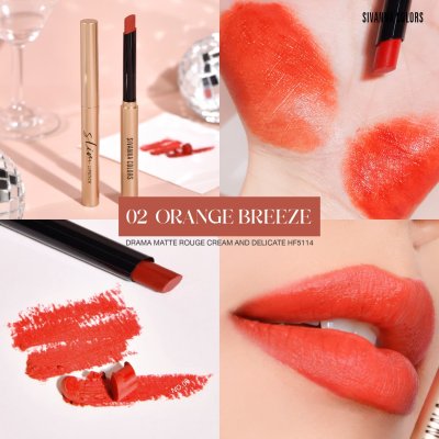 Sivanna Colors DRAMA MATTE ROUGE CREAM AND DELICATE : HF5114