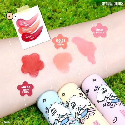 SIVANNA COLORS Jelly Pop Lipstick : HF816