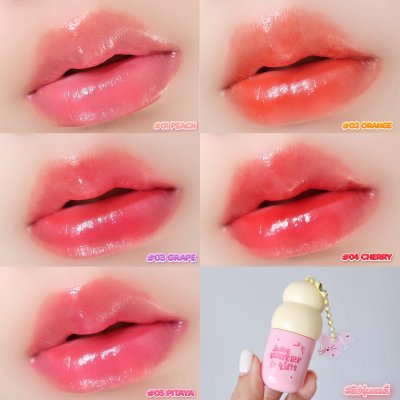 [ลิปทินน์กันน้ำ]  Sivanna Colors JUICE WATER TINT ลิปจุ่มเจลลี่ทินน์ : HF843