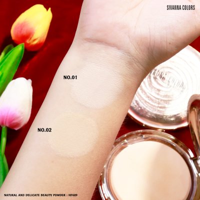 SIVANNA COLORS NATURAL AND DELICATE  BEAUTY POWDER