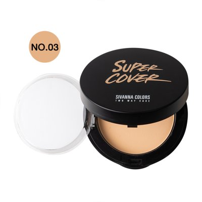 SIVANNA COLORSSUPER COVER TWO WAY CAKE