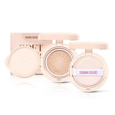 SIVANNA COLORS SOFT TOUCH BRIGHT SKIN CUSHION