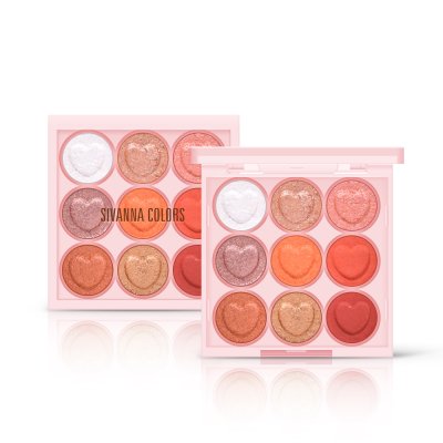 SIVANNA COLORS SWEET HEART EYE PALETTE