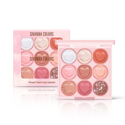 SIVANNA COLORS SWEET HEART EYE PALETTE
