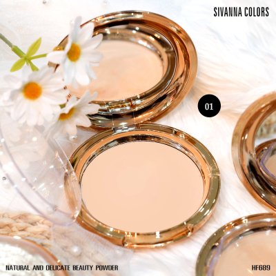 SIVANNA COLORS NATURAL AND DELICATE  BEAUTY POWDER