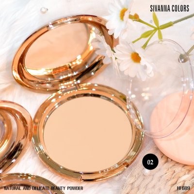 SIVANNA COLORS NATURAL AND DELICATE  BEAUTY POWDER