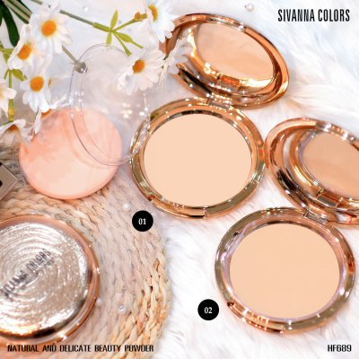 SIVANNA COLORS NATURAL AND DELICATE  BEAUTY POWDER