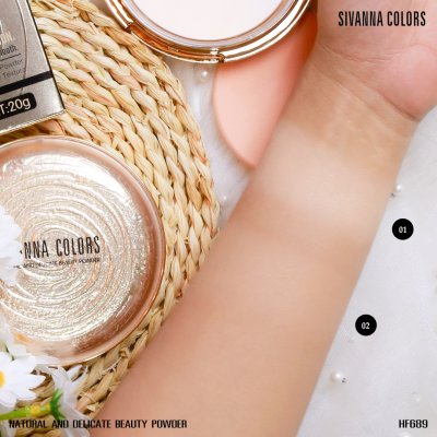 SIVANNA COLORS NATURAL AND DELICATE  BEAUTY POWDER