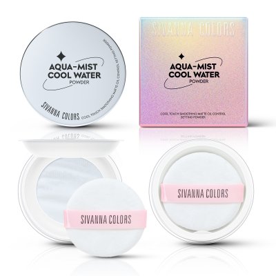 SIVANNA COLORS AQUA-MIST COOL WATER POWDER #แป้งฝุ่นอควา นวัตกรรมใหม่