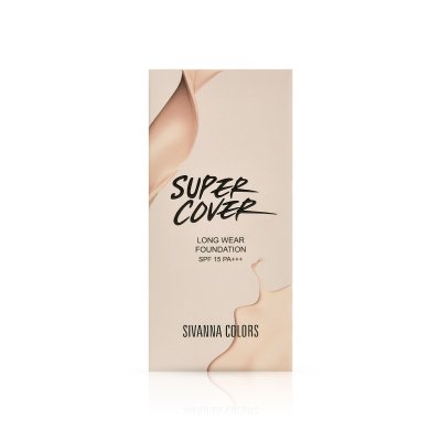 SIVANNA COLORS SUPER COVER LONG WEAR FOUNDATION SPF 15 PA+++