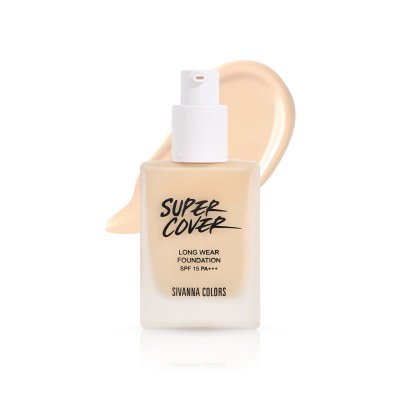 SIVANNA COLORS SUPER COVER LONG WEAR FOUNDATION SPF 15 PA+++