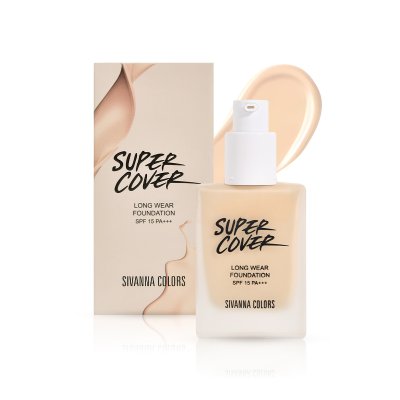SIVANNA COLORS SUPER COVER LONG WEAR FOUNDATION SPF 15 PA+++