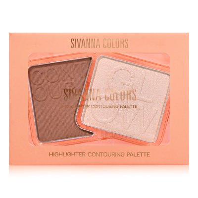 SIVANNA COLORS Highlighter contouring palette