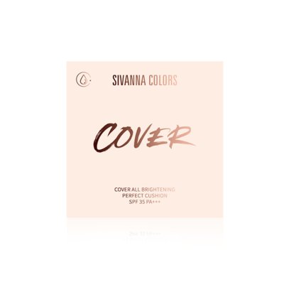 SIVANNA COLORS COVER ALL BRIGHTENING PERFECT CUSHION SPF35 PA+++