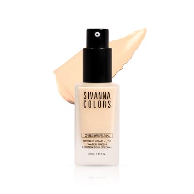 SIVANNA COLORS DOUBLE WEAR NUDE WATER FRESH FOUNDATION SPF30++
