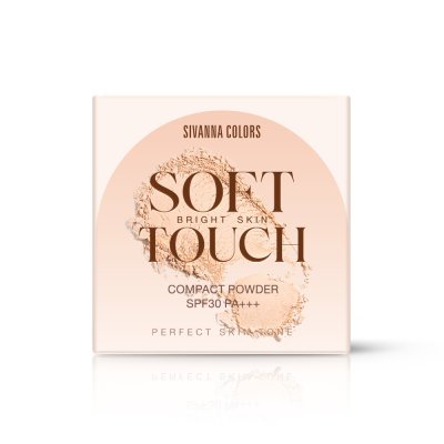 SIVANNA COLORS SOFT TOUCH BRIGHT SKIN COMPACT POWDER SPF30 PA+++