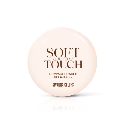 SIVANNA COLORS SOFT TOUCH BRIGHT SKIN COMPACT POWDER SPF30 PA+++