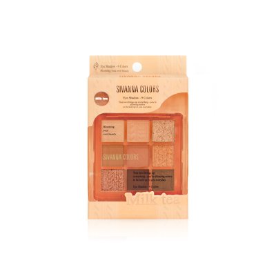 SIVANNA COLORS EYE SHADOW-9 COLORS