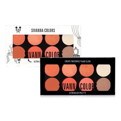 SIVANNA COLORS ULTRA BLUSH PALETTE