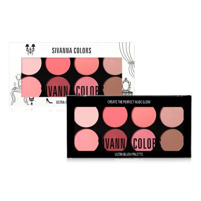 SIVANNA COLORS ULTRA BLUSH PALETTE