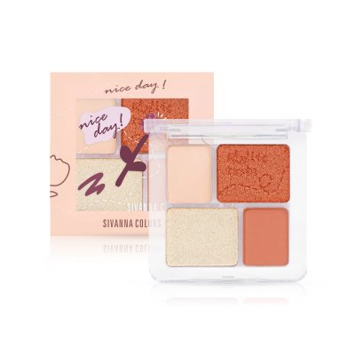 SIVANNA COLORS PASTORAL FLAVOR FOUR COLORS EYESHADOW
