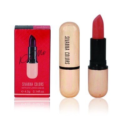 SIVANNA COLORS MATTE STAY LIPSTICK KISS ME