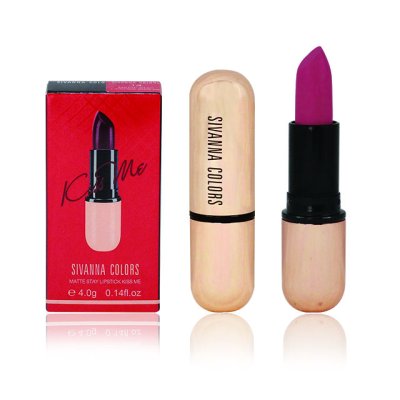 SIVANNA COLORS MATTE STAY LIPSTICK KISS ME