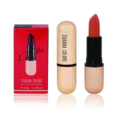 SIVANNA COLORS MATTE STAY LIPSTICK KISS ME