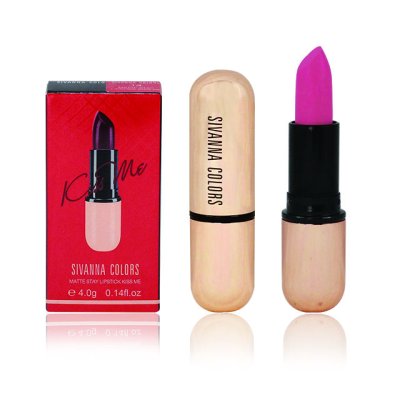 SIVANNA COLORS MATTE STAY LIPSTICK KISS ME