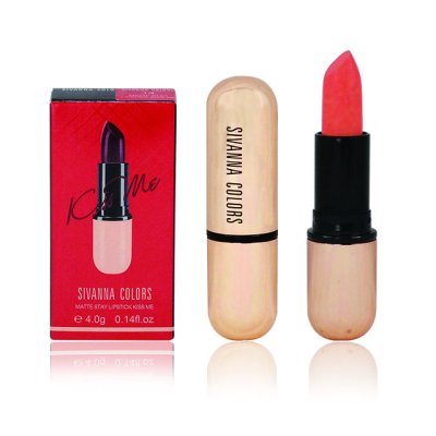 SIVANNA COLORS MATTE STAY LIPSTICK KISS ME