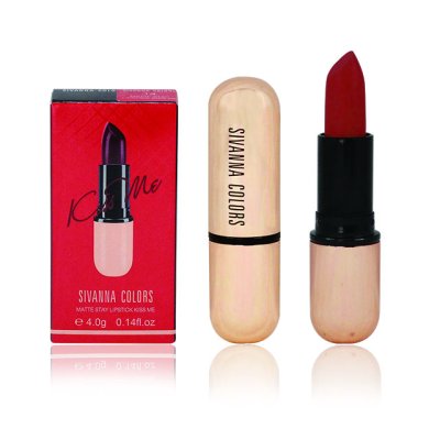SIVANNA COLORS MATTE STAY LIPSTICK KISS ME