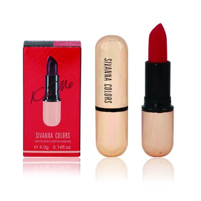 SIVANNA COLORS MATTE STAY LIPSTICK KISS ME