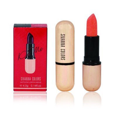 SIVANNA COLORS MATTE STAY LIPSTICK KISS ME
