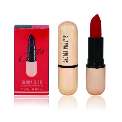 SIVANNA COLORS MATTE STAY LIPSTICK KISS ME